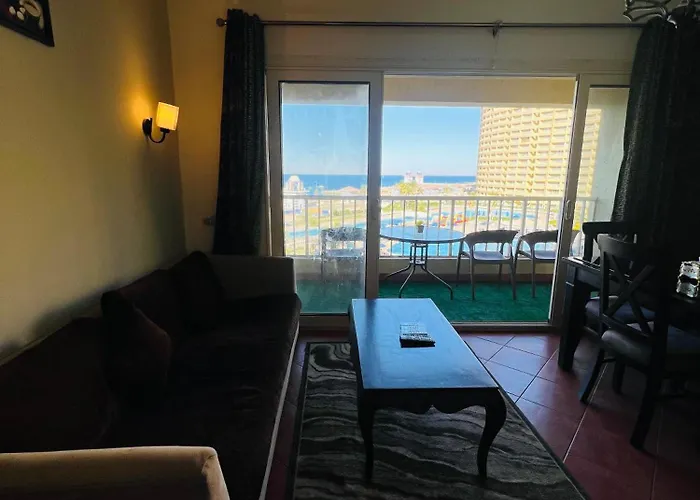 شقة Porto Sokhna Pyramids Apartment's With Sea View عين السخنة